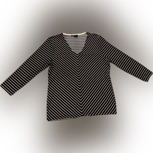 Lauren Ralph Lauren polyester jersey top XL